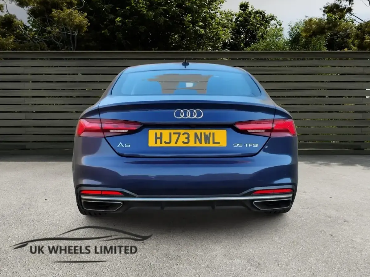 Used Audi A5 Sportback Sport 2023 Blue Hatchback