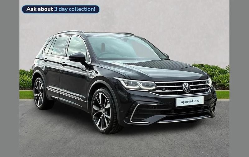 Used VW Tiguan R-line Edition 150 HP (110 kW) 2023 Black SUV