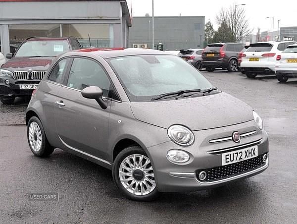 Grey Used 2023 Fiat 500 Hatchback | £8,890 (Fair price) - Image 1/4