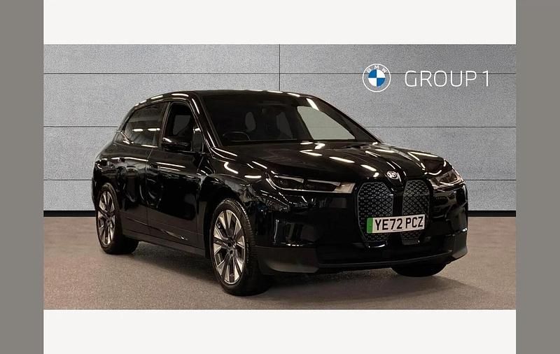 Black Used 2022 BMW iX Sport Line SUV | £33,445 (Good price) - Image 1/4