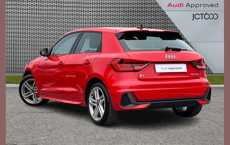 Used Audi A1 S-Line 108 HP (79 kW) 2023 Red SUV