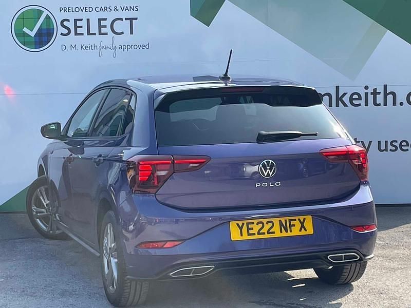 Used VW Polo R-line 2022 Mauve/purple Hatchback