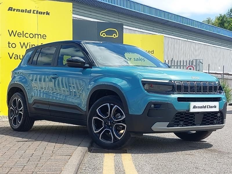 Green Used 2024 Jeep Avenger EV Summit SUV | £20,498 (Expensive) - Image 1/4