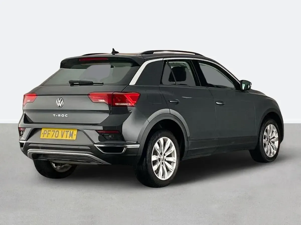 Used VW T-Roc SE 150 HP (110 kW) 2021 Grey SUV