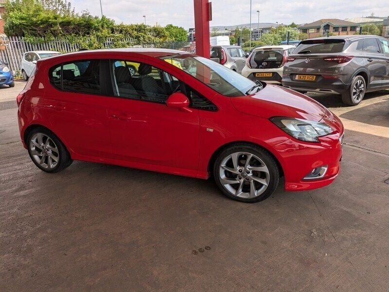 Red Used 2018 Vauxhall Corsa SRi Hatchback | £7,995 (Fair price) - Image 1/4