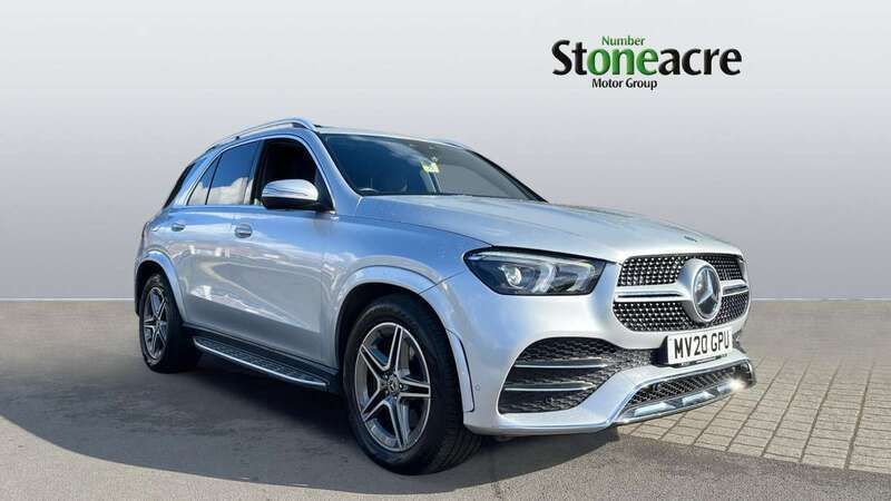 Silver Used 2020 Mercedes GLE300 AMG line SUV | £31,999 (Super price) - Image 1/4