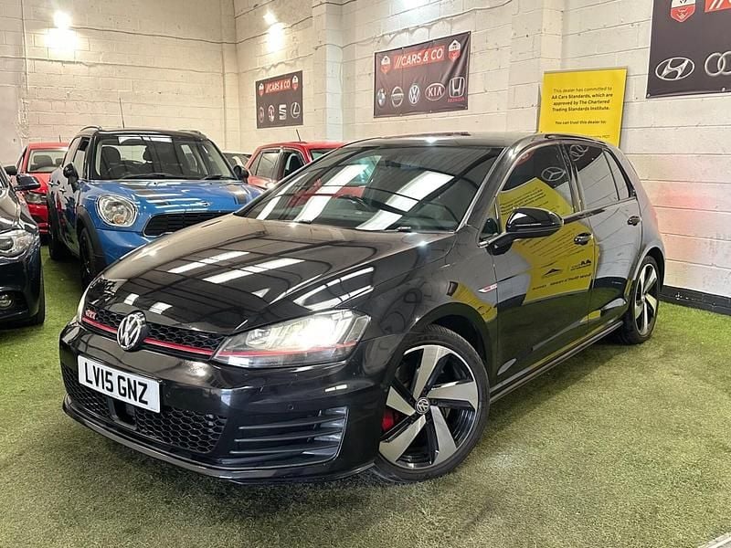 Used VW Golf VII GTI 2015 Black Hatchback