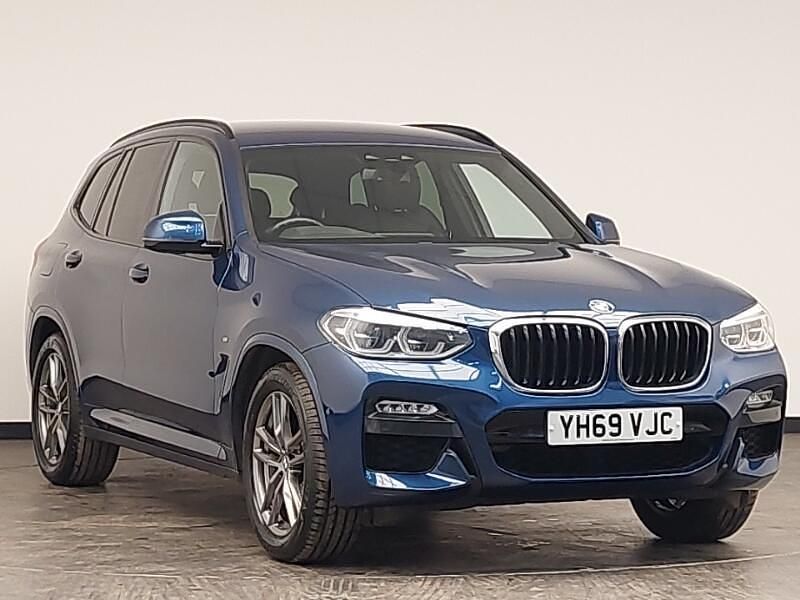 Used BMW X3 M Sport 190 HP (139 kW) 2019 Blue SUV