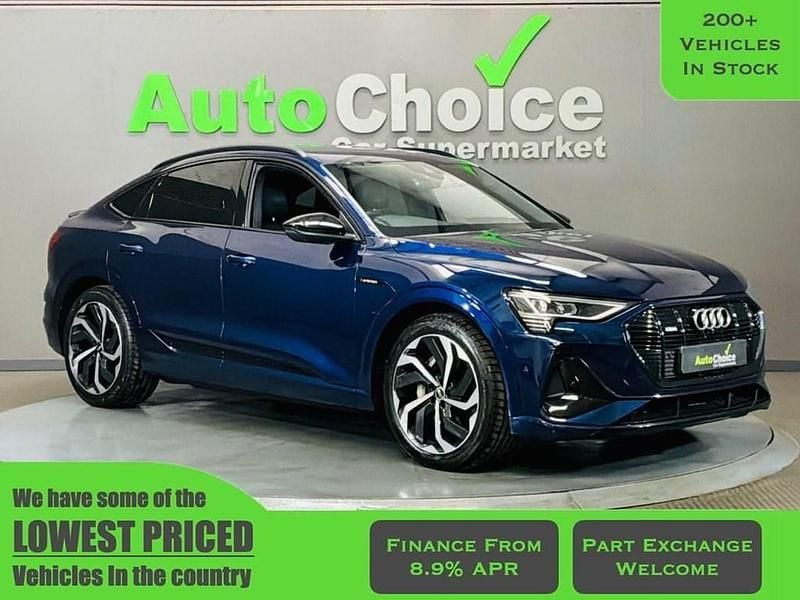 Used Audi e-tron Black Edition 11 kW (15 HP) 2023 Blue SUV