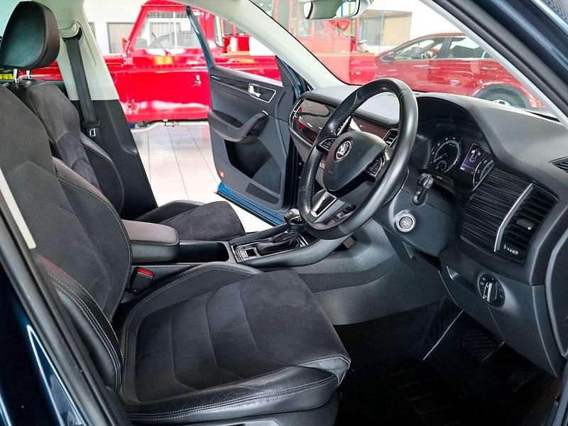Used Skoda Kodiaq SE L 150 HP (110 kW) 2018 Petrol blue SUV