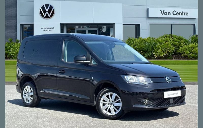 Black Used 2024 VW Caddy Pro MPV | £27,349 (Fair price) - Image 1/4
