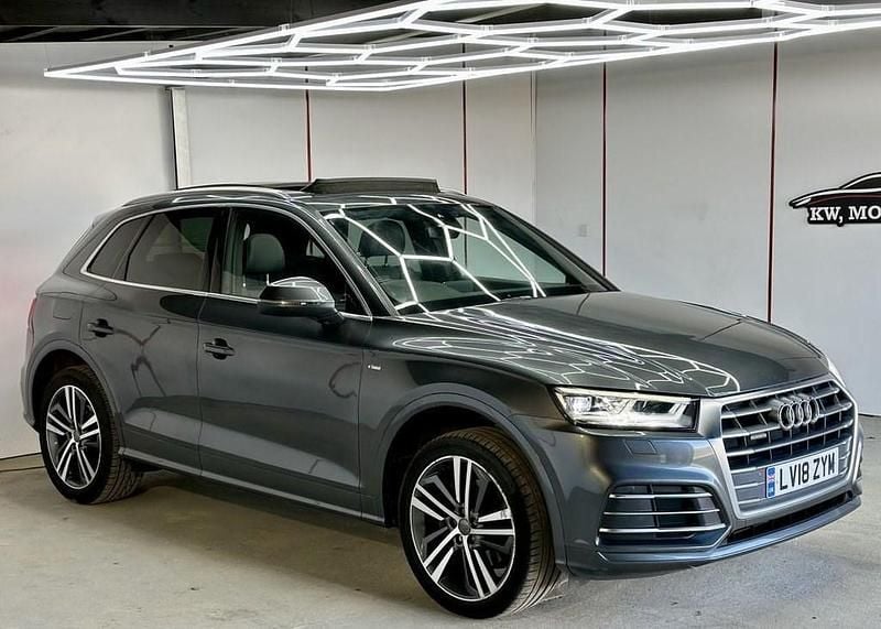 Used Audi Q5 S-Line 252 HP (185 kW) 2018 Grey SUV