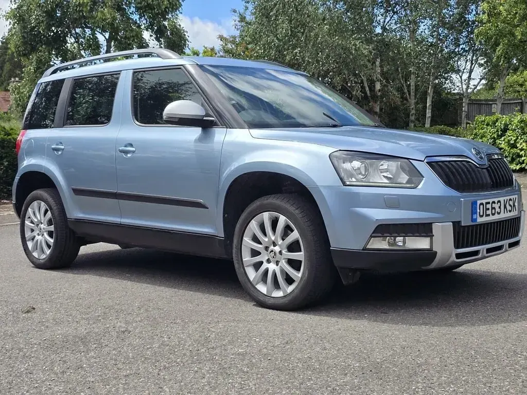 Used Skoda Yeti Elegance 140 HP (102 kW) 2014 Blue SUV