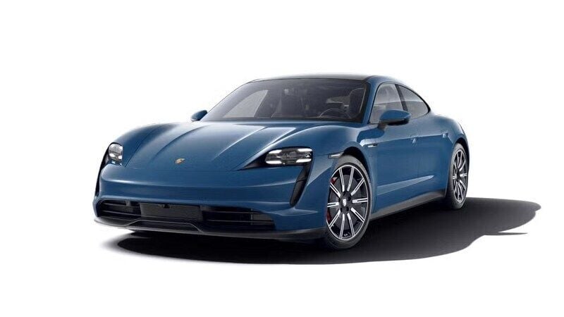 Blue Used 2021 Porsche Taycan Performance Package Sedan | £44,900 (Fair price) - Image 1/4