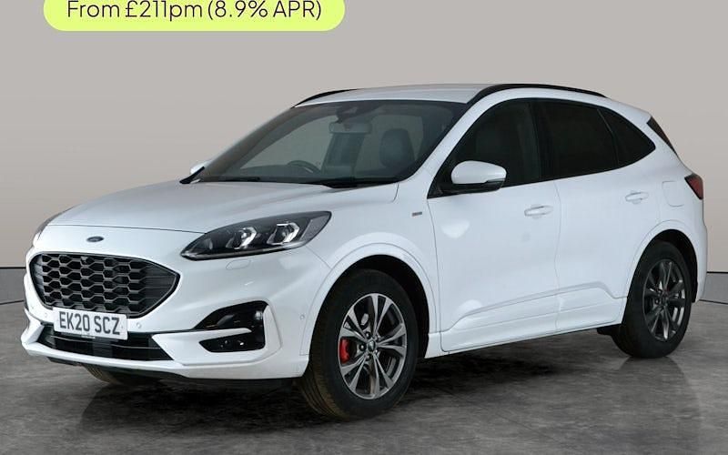 Used Ford Kuga ST-Line 120 HP (88 kW) 2020 White SUV