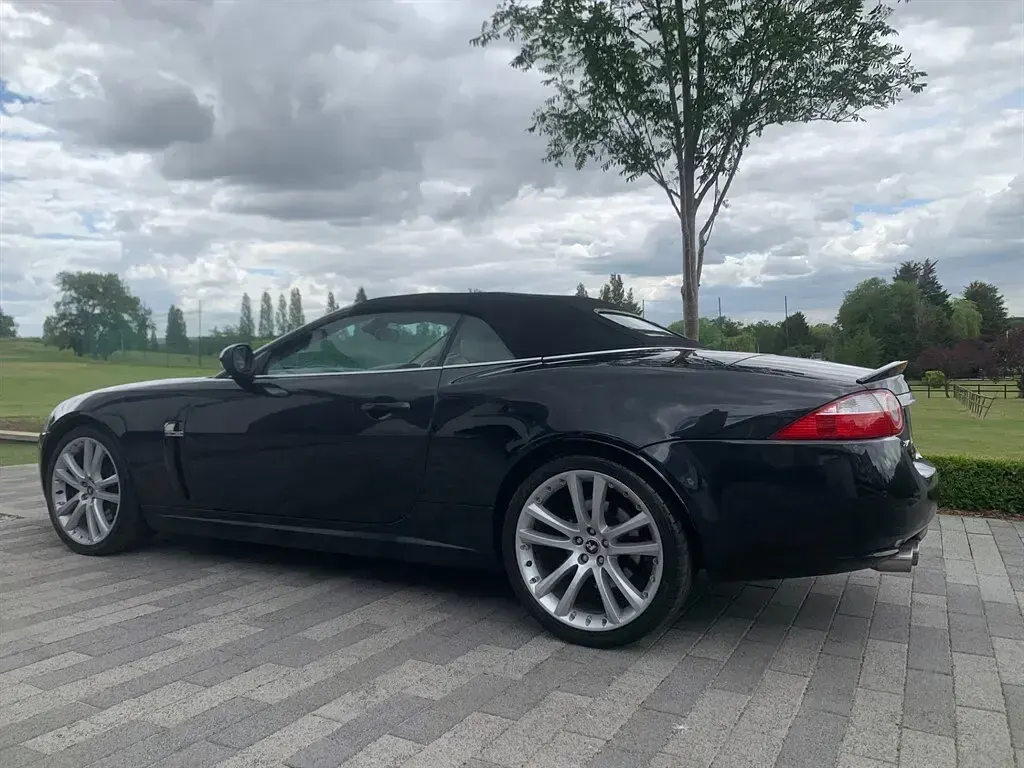 Used Jaguar XKR 420 HP (308 kW) 2007 Black Cabriolet