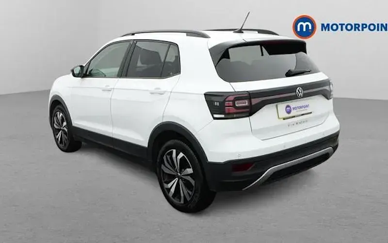 Used VW T-Cross Black Edition 110 HP (80 kW) 2024 White SUV