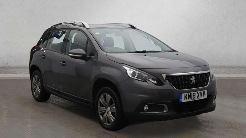Grey Used 2018 Peugeot 2008 Active SUV | £6,650 (Good price) - Image 1/3
