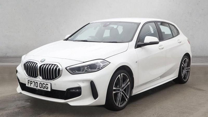 Used BMW 118 M Sport 140 HP (102 kW) 2020 White Hatchback