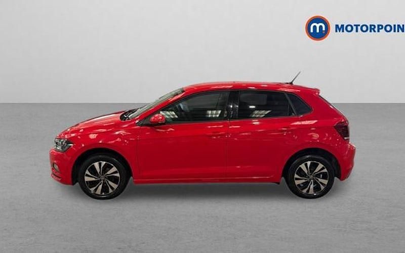 Used VW Polo Match 95 HP (69 kW) 2021 Red Hatchback