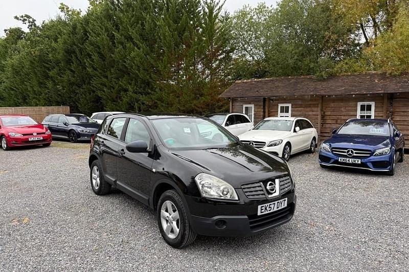 Black Used 2007 Nissan Qashqai Visia SUV | £895 (Fair price) - Image 1/1