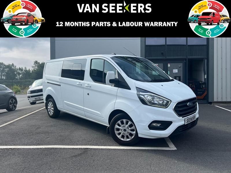 White Used 2022 Ford Transit Custom Limited Van | £19,991 (Expensive) - Image 1/4