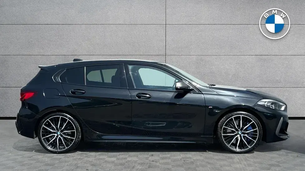 Used BMW M135 Shadowline 302 HP (222 kW) 2022 Black Hatchback