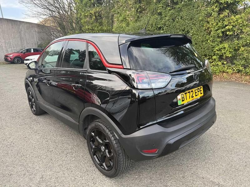 Used Vauxhall Crossland GS Line 128 HP (94 kW) 2022 Black SUV