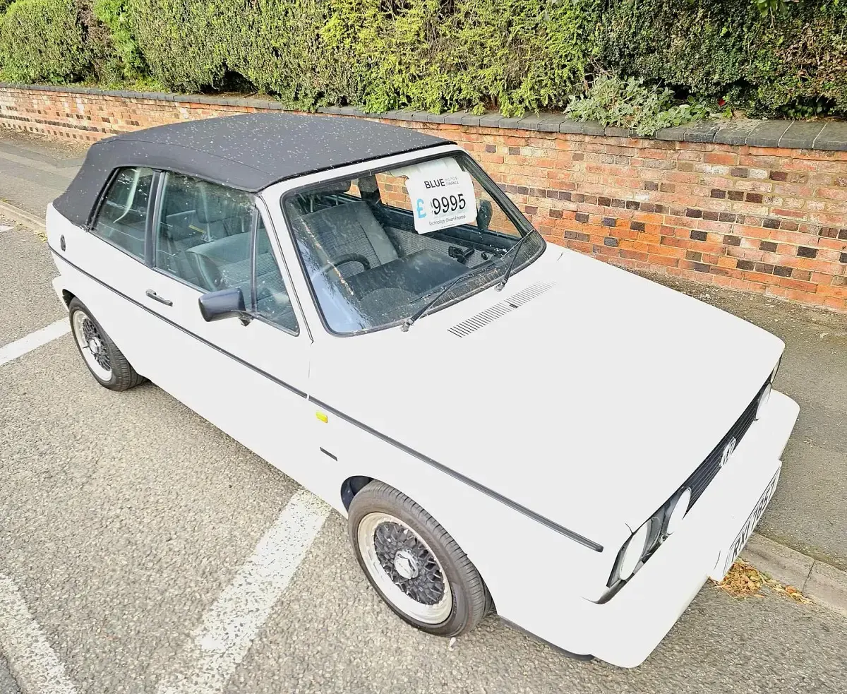 Used VW Golf Cabriolet 1990 White Cabriolet