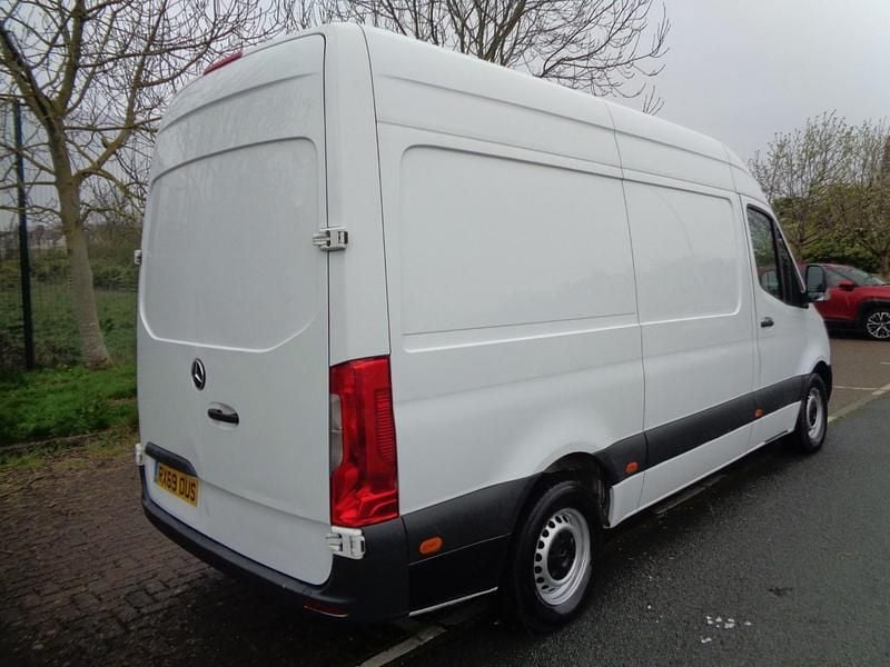 Begagnad Mercedes Sprinter 2019 Vit Van