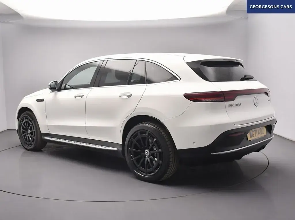 Used Mercedes EQC400 AMG line 300 kW (408 HP) 2021 White SUV