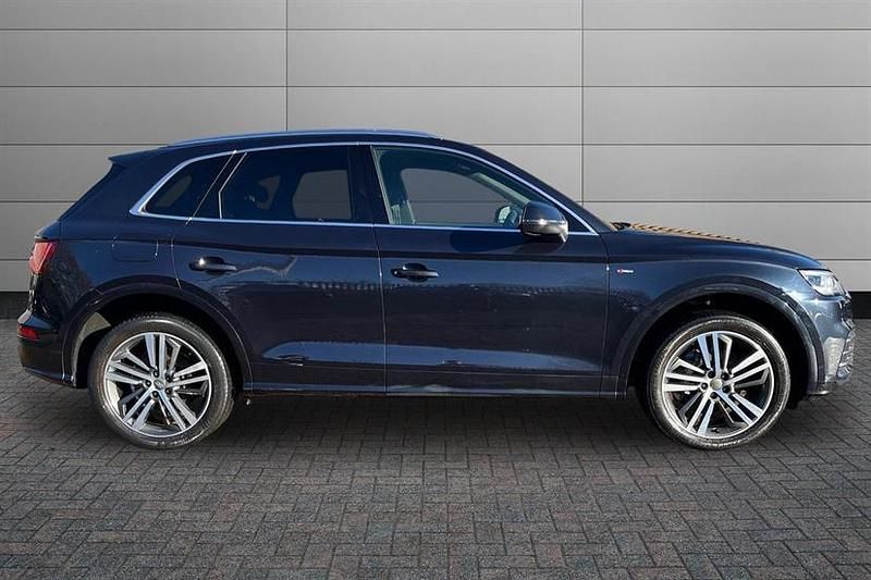 Used Audi Q5 S-Line 245 HP (180 kW) 2020 Blue SUV