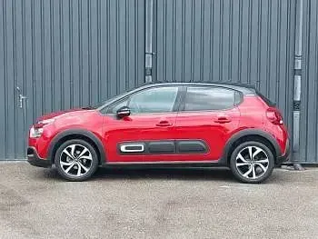 Usado Citroën C3 PureTech 83 CV (61 kW) 2021 Rojo Utilitario