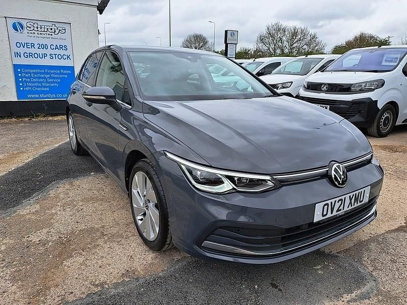 Used VW Golf VII Style 150 HP (110 kW) 2021 Grey Hatchback