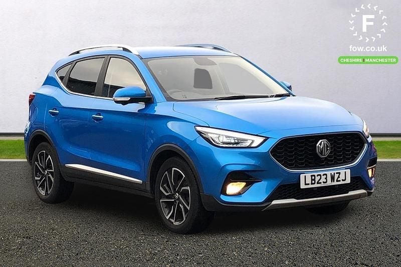 Blue Used 2023 MG ZS Exclusive Sedan | £12,499 (Fair price) - Image 1/3