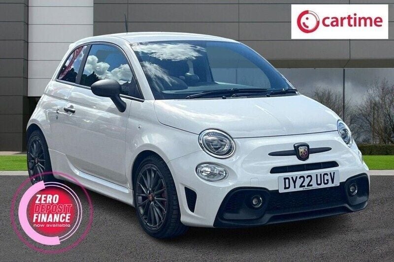 White Used 2022 Abarth 595 Competizione Hatchback | £16,250 (Fair price) - Image 1/3