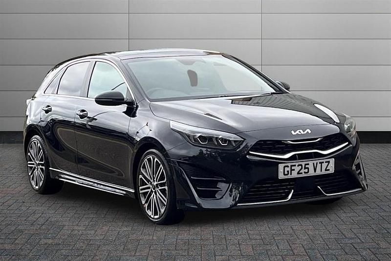 Black Used 2025 Kia Ceed GT-Line S Hatchback | £24,595 (Expensive) - Image 1/2