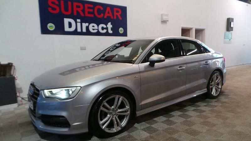 Used Audi A3 S-Line 150 HP (110 kW) 2015 Silver Sedan