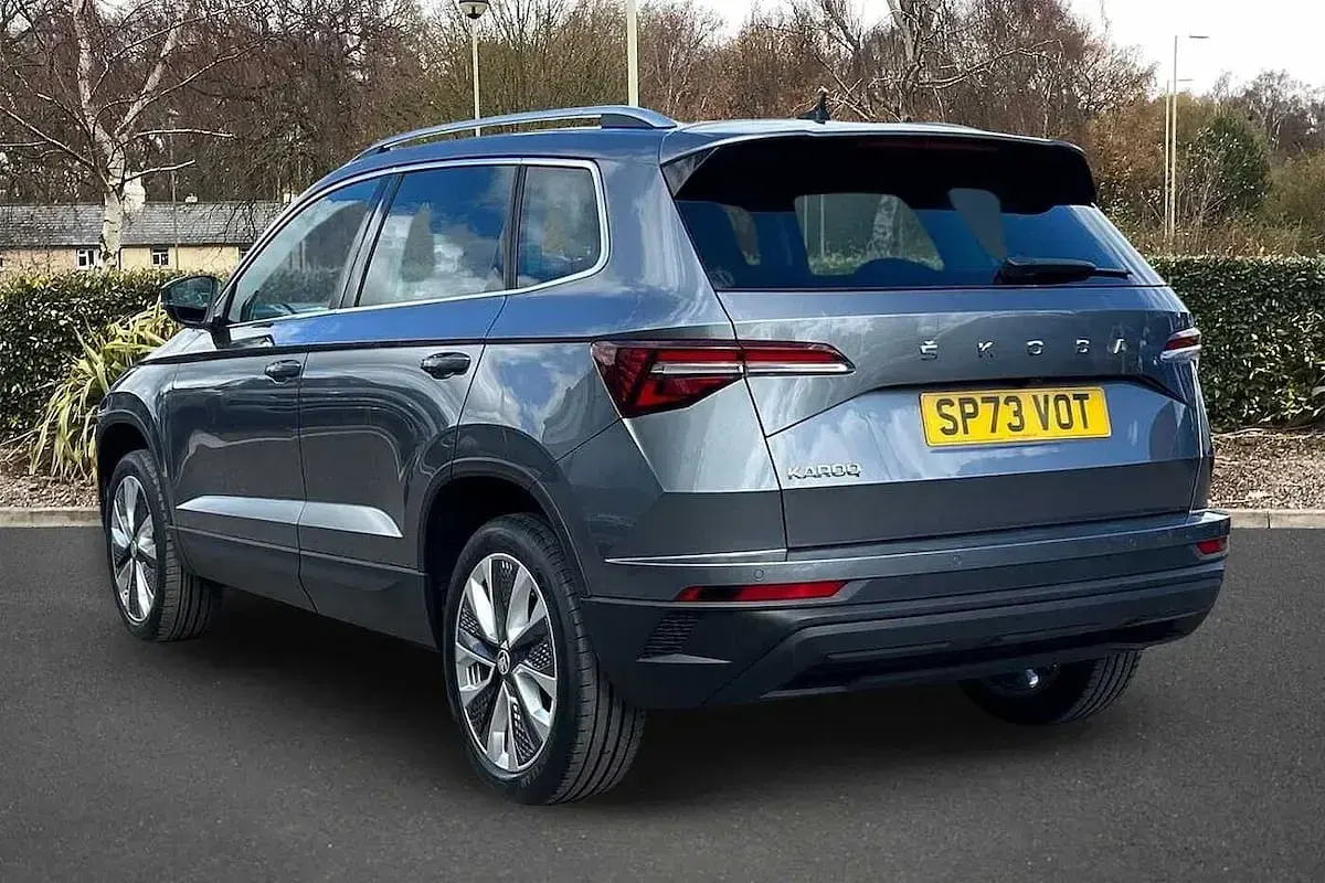 Used Skoda Karoq SE L 150 HP (110 kW) 2023 Graphite grey metallic SUV