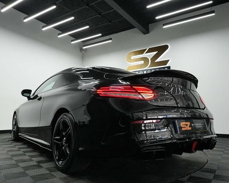 Used Mercedes C200 AMG Line Premium 2020 Black Coupe