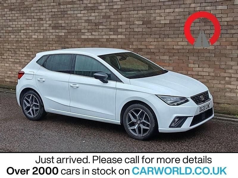 Used Seat Ibiza XCELLENCE 95 HP (69 kW) 2020 White Hatchback