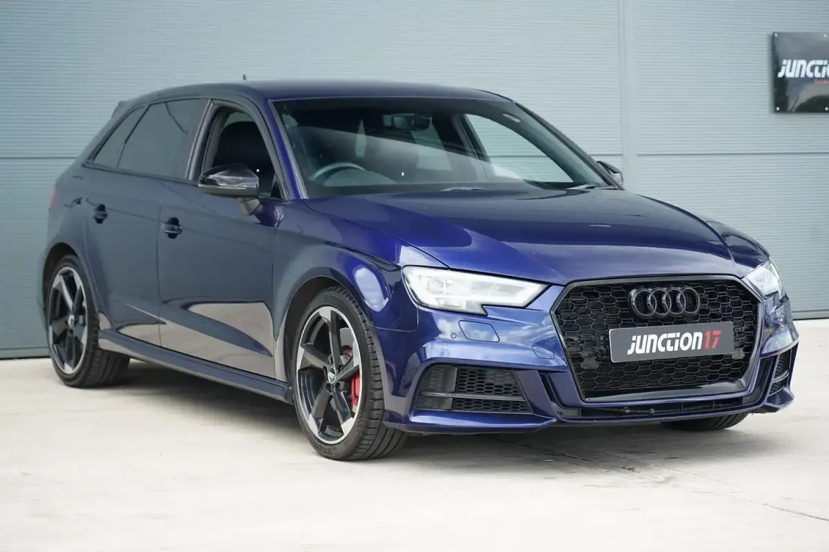 Used Audi S3 Sportback Black Edition 2018 Blue Hatchback