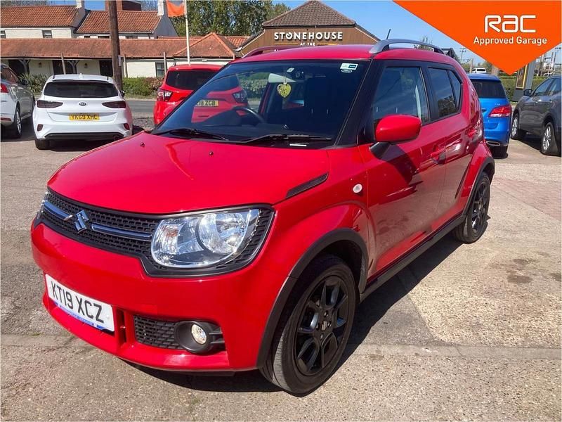Used Suzuki Ignis SZ-T 90 HP (66 kW) 2019 Red SUV