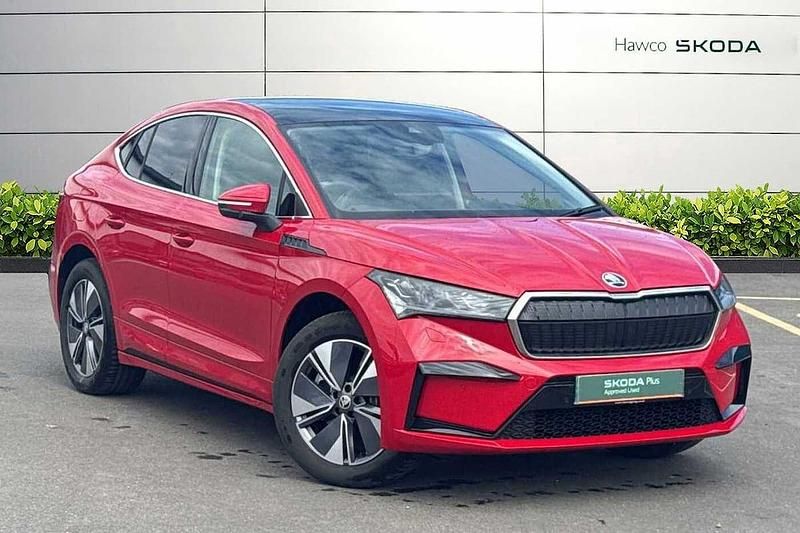 Red Used 2024 Skoda Enyaq iV SUV | £29,995 (A bit pricey) - Image 1/4