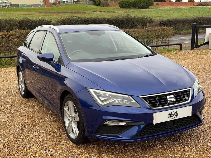 Used Seat Leon ST FR Sport 190 HP (139 kW) 2018 Blue Estate