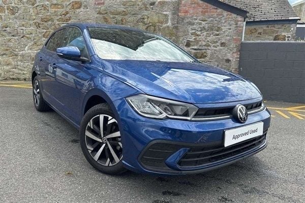 Blue Used 2024 VW Polo Match Hatchback | £21,495 (Fair price) - Image 1/4
