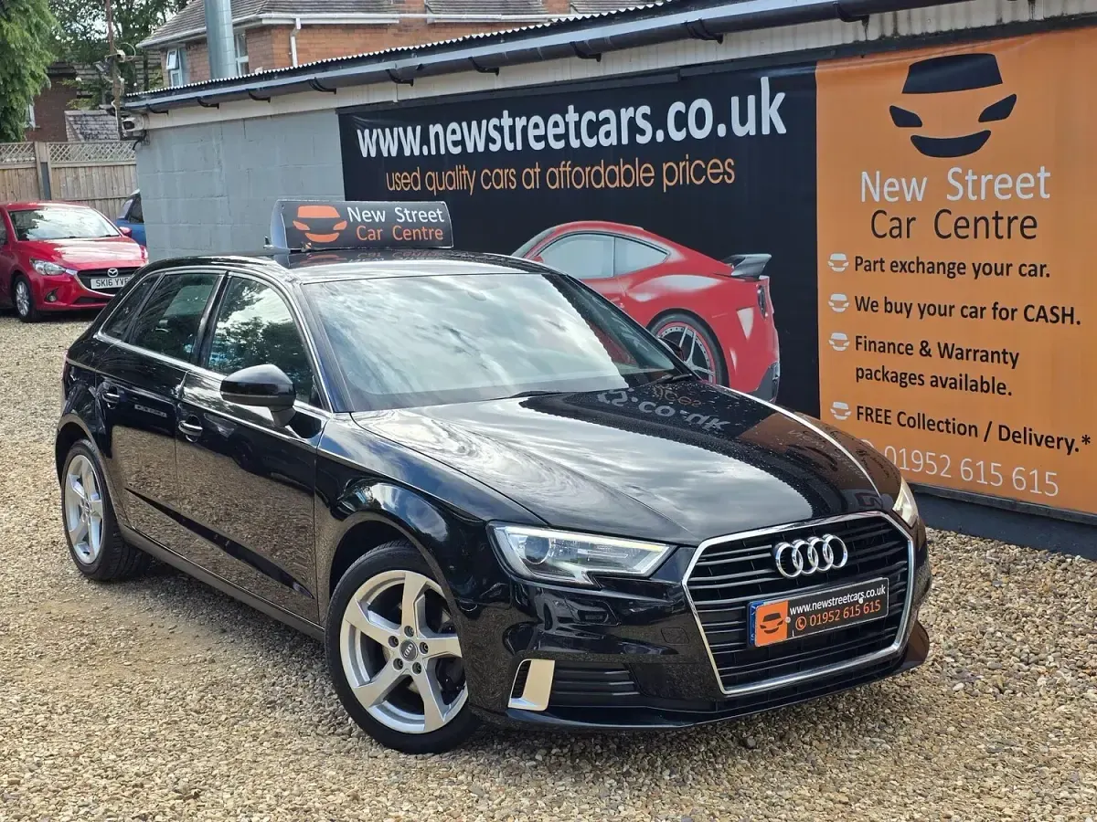 Used Audi A3 Sportback Sport 150 HP (110 kW) 2017 Black Hatchback