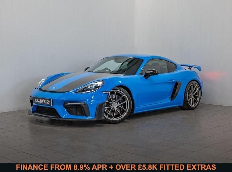 Blue Used 2023 Porsche Cayman GT4 Coupe | £80,890 (Fair price) - Image 1/4