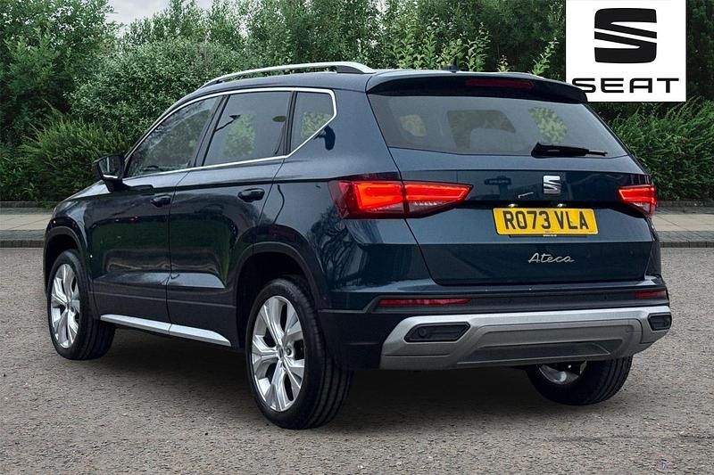 Used Seat Ateca Xperience 150 HP (110 kW) 2023 Lava blue SUV