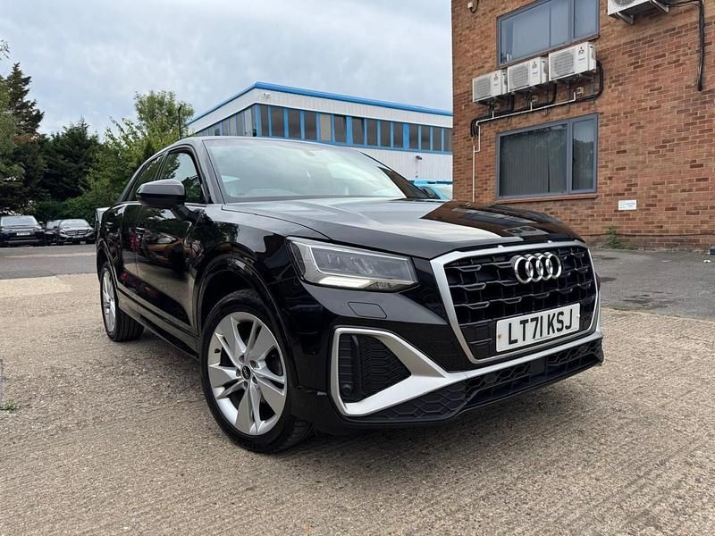 Black Used 2021 Audi Q2 S-Line SUV | £17,850 (Fair price) - Image 1/4